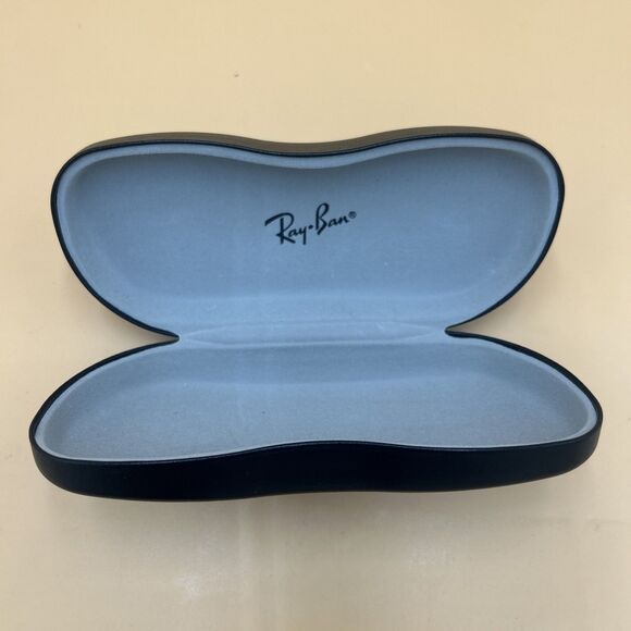 Authentic Ray Ban Large Hard Side Protective Clamshell Eyeglasses Sunglass Case - Picture 2 of 3